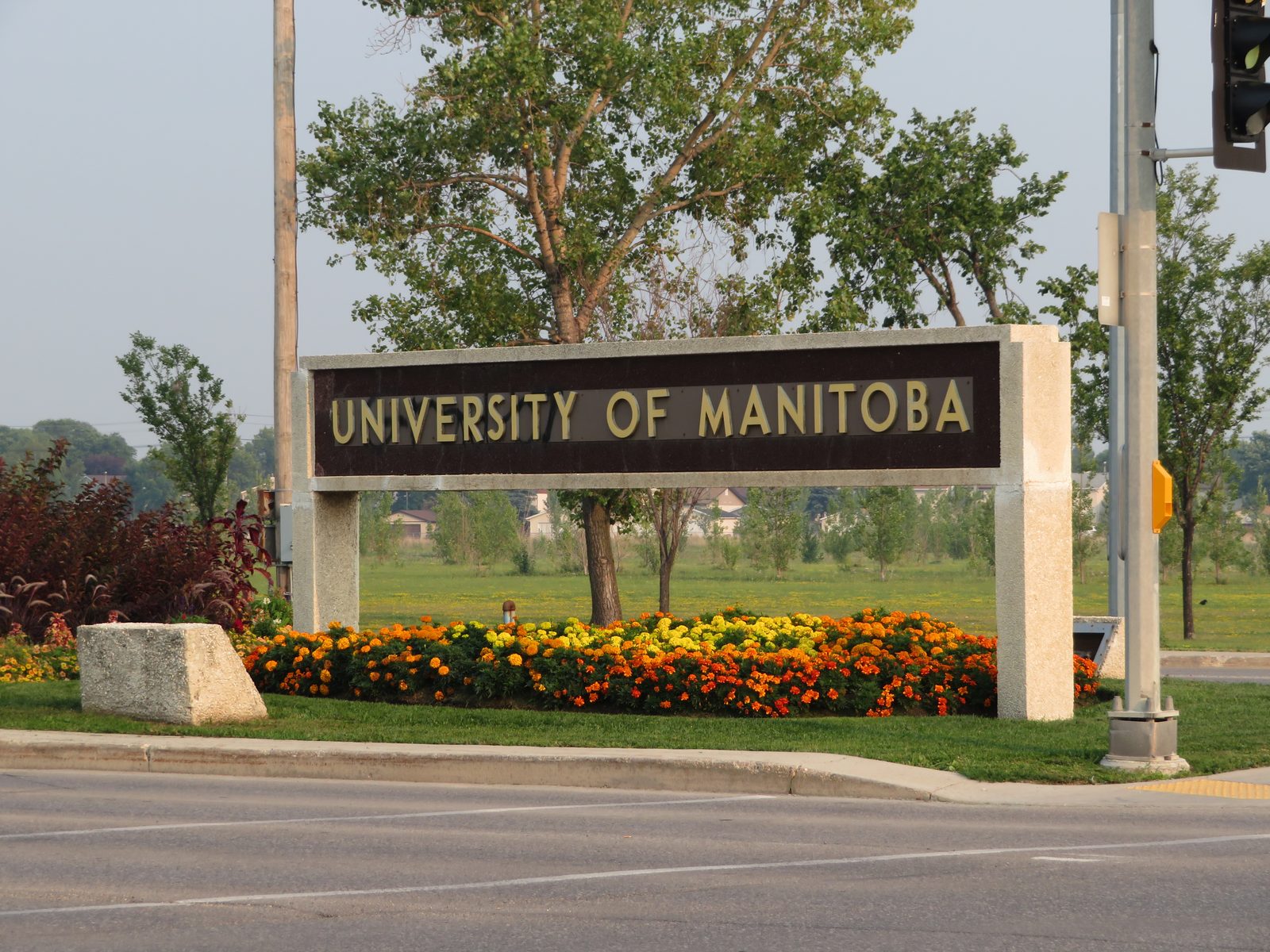 University of Manitoba campus building in Winnipeg, Manitoba